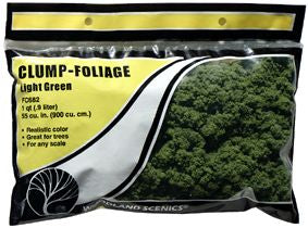 Woodland Scenics 682 Clump-Foilage Light Green/1qt