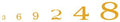Woodland Scenics 709 RR Roman Numbers/gold Dry Transfer