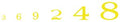 Woodland Scenics 711 RR Roman Numbers/yellow Dry Transfer