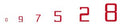 Woodland Scenics 748 USA Gothic Numbers/red Dry Transfer