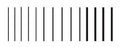 Woodland Scenics 759 Stripes/black Dry Transfer