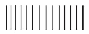 Woodland Scenics 759 Stripes/black Dry Transfer