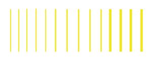 Woodland Scenics 763 Stripes/yellow Dry Transfer