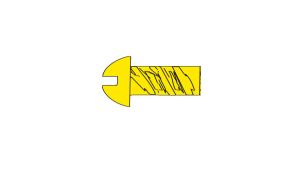 Woodland Scenics 803 00-90 3/8 Round Head Screw/5pk
