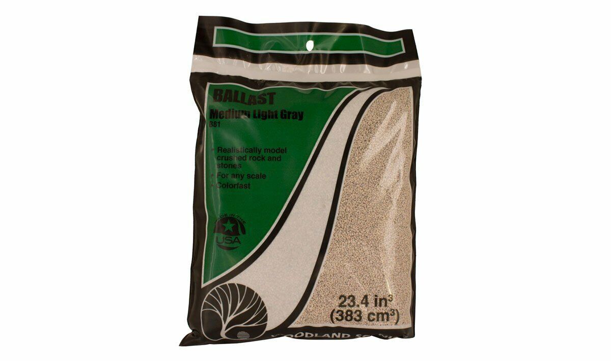 Woodland Scenics 81 Medium Ballast/Light Gray