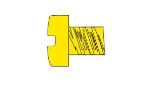 Woodland Scenics 835 2-56 3/8 Fillister Head Screw/5pk