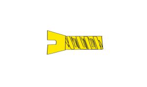 Woodland Scenics 843 00-90 3/8 Flat Head Screw/5pk