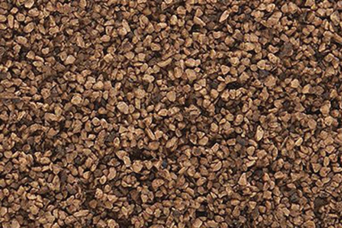 Woodland Scenics 86 Coarse Ballast/Brown