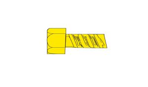 Woodland Scenics 861 00-90 1/8 Hex Head Screw/5pk