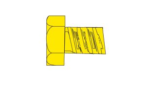 Woodland Scenics 874 2-56 1/4 Hex Head Screw/5pk