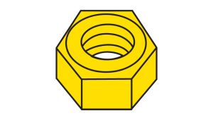 Woodland Scenics 884 2-56 Hex Nuts/5pk