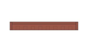 Woodland Scenics 90109 O DPM Cornice