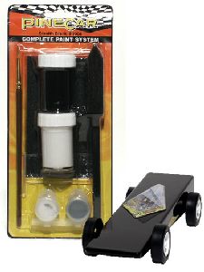 Pinecar Derby 3956 Stealth Black Paint System