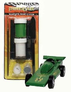 Pinecar Derby 3958 Gear RippinGreen Paint System