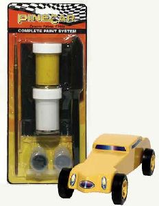 Pinecar Derby 3959 Cosmic Yellow Paint System