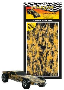 Pinecar Derby 3976 Smoke Screen Custom Body Skin