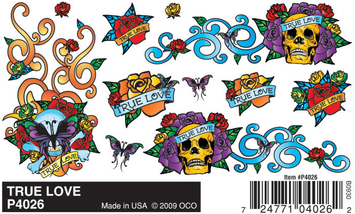 Pinecar Derby 4026 True Love Dry Transfer