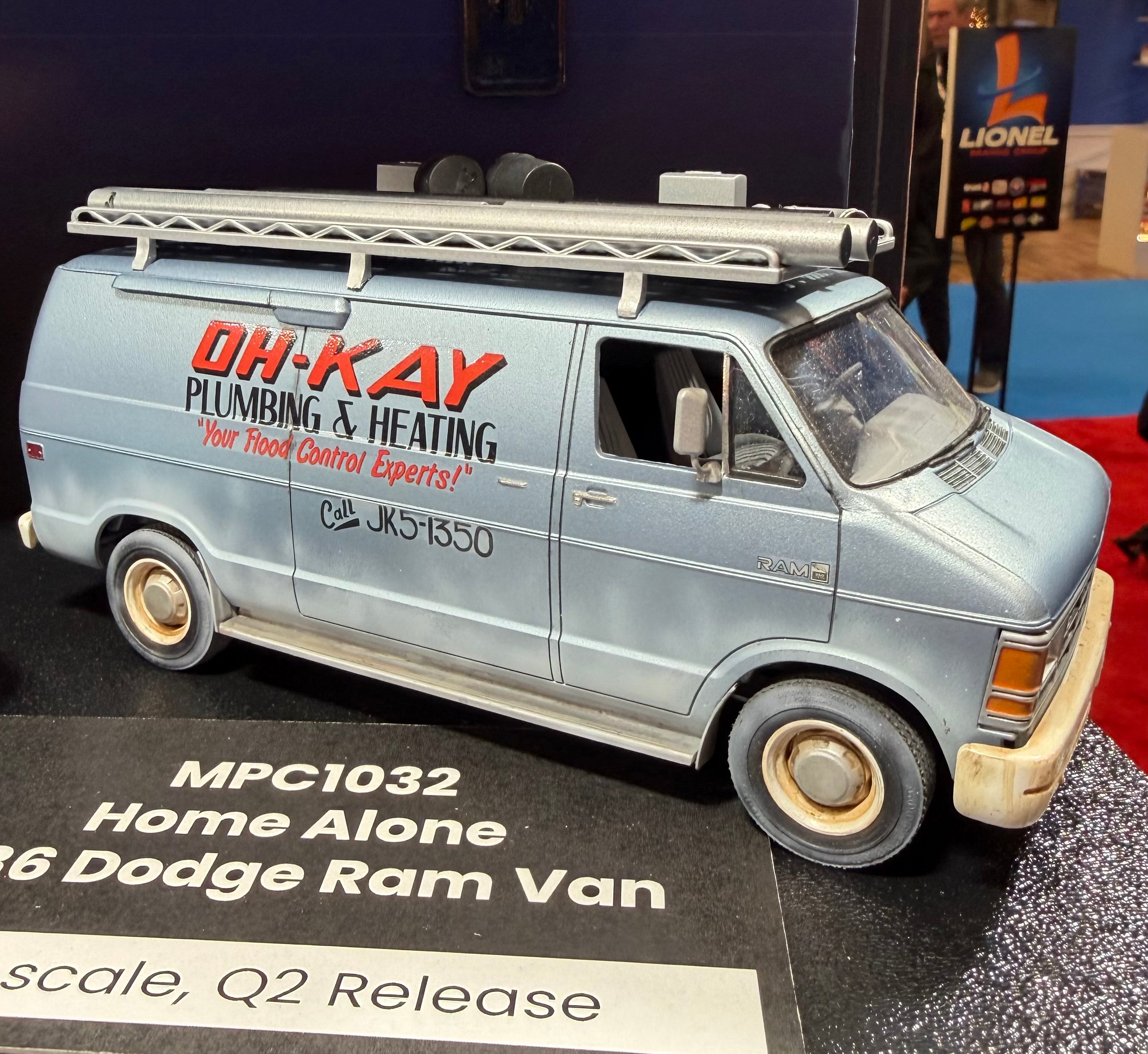 MPC 1032  1986 Dodge Ram Van Home Alone  NEW - call for discount pricing!