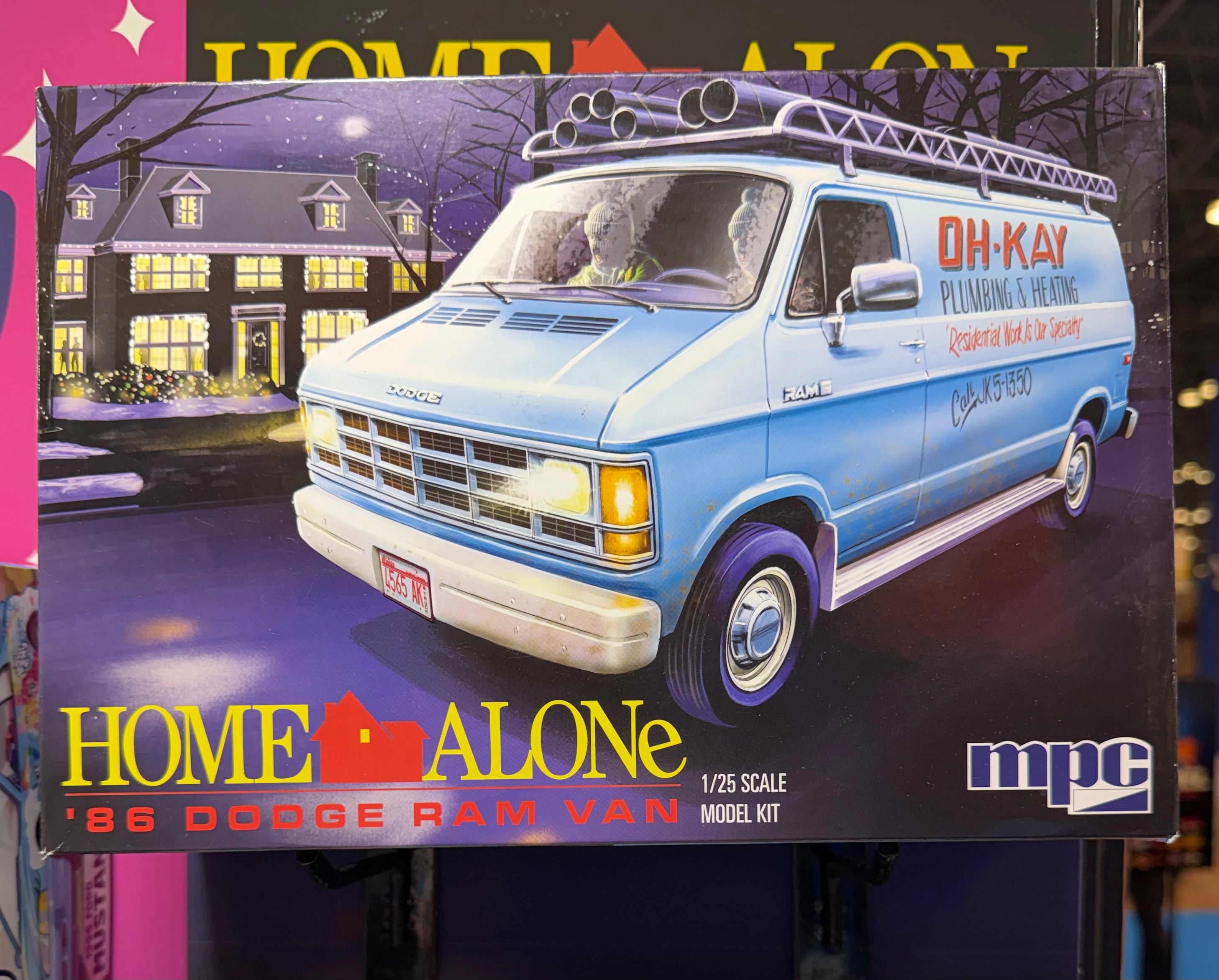 MPC 1032  1986 Dodge Ram Van Home Alone  NEW - call for discount pricing!