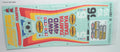 Big Wig 2017 47330 New Tamiya Part from The Rerelease Kit - Sticker Set 9494185