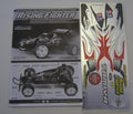 New Tamiya 58416 Rising Fighter Part 9495557 19495557 Decal Sticker Sheet and Manual