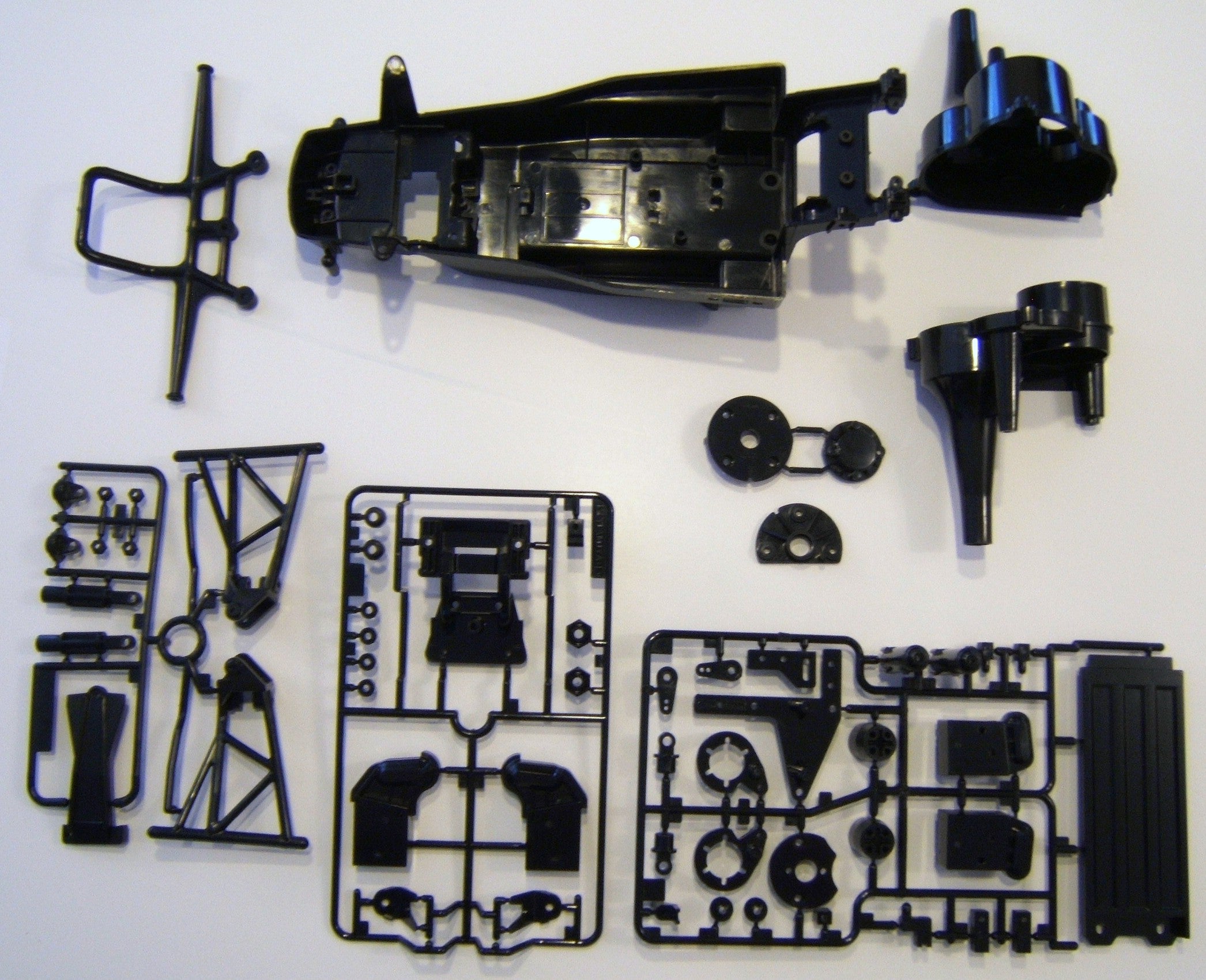 New Tamiya Rising Fighter Chassis Parts Lot - Plastics
