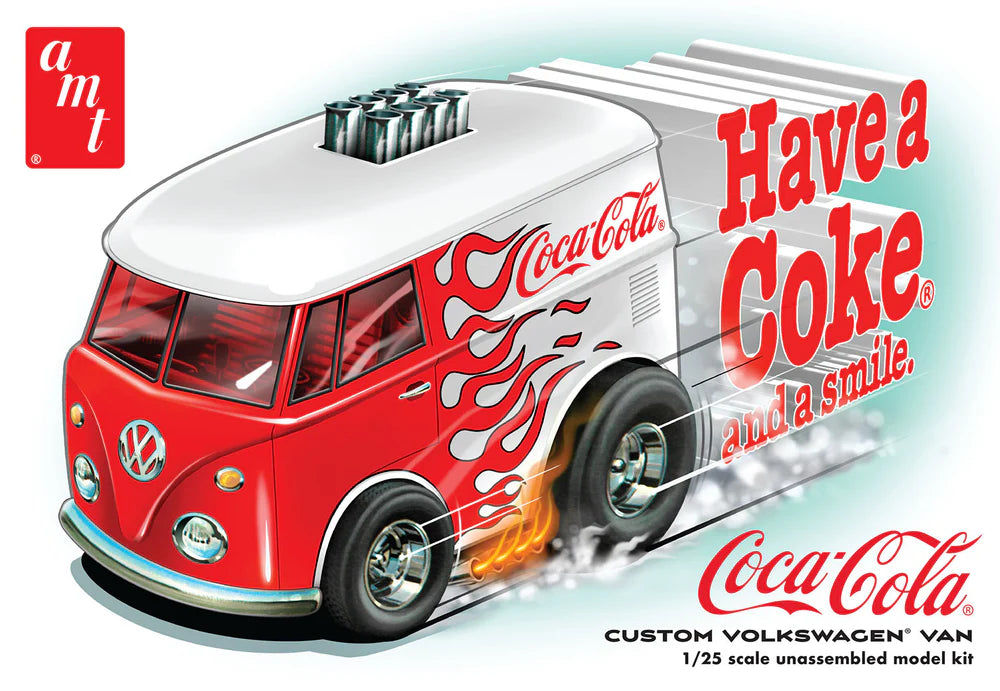 AMT Model  1518  Volkswagen Van Show Rod Coca-Cola Skill 2