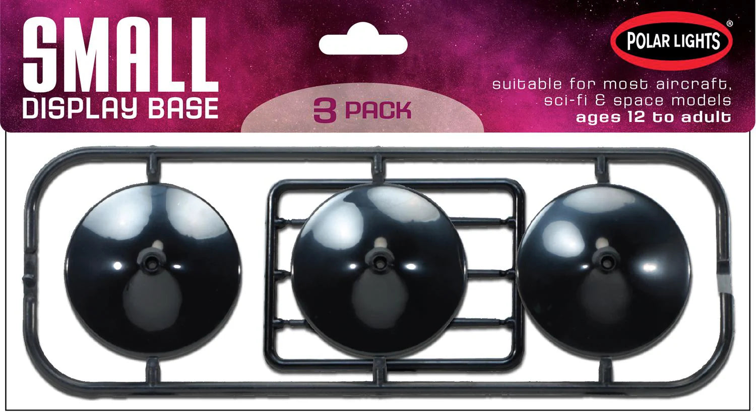 Polar Lights Model 13 Small Display Base (3 pack)(Upgrades to any small sized spac