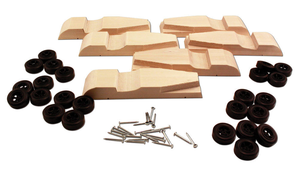 Woodland Scenics 4054 Roadster 6 Pack  NEW - call for discount pricing!