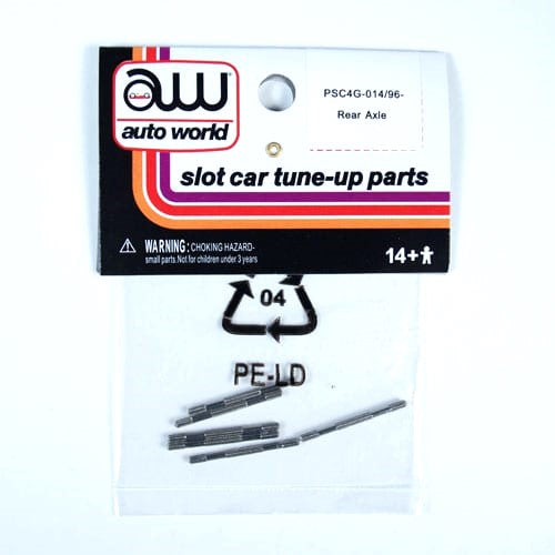Auto World HO SLOT CAR 4Gear Rear Axle Part PSC4G-014
