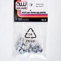 Auto World HO SLOT CAR 4Gear Rear Wheel (Pair) 6pk Part PSC4G-015