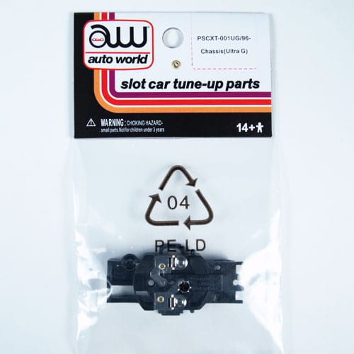 Auto World HO SLOT CAR XTraction Chassis (BLANK) Part PSCXT-001UG