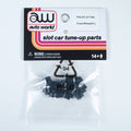 Auto World HO SLOT CAR XTraction Front Wheel (Pair) PART PSCXT-017