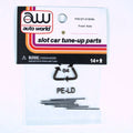Auto World HO SLOT CAR XTraction Front Axle 6pk AWD Part PSCXT-018