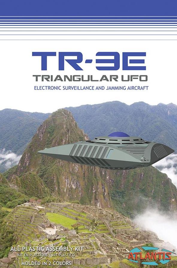 Atlantis Models TR3 UFO W/Base ## ALM 1011