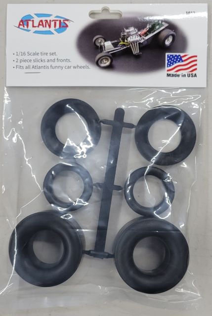 Atlantis Models Funny Car Tire Set 1:16 ALM 1012