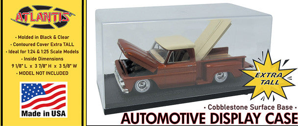 Atlantis Models Auto Display Case Cobblestone Base 1:25 ALM 1014