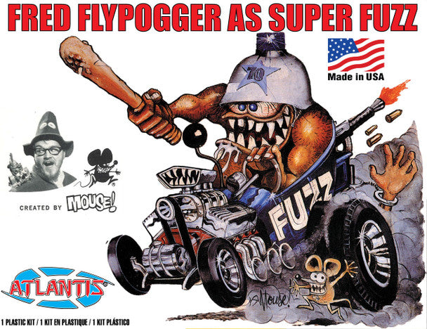 Atlantis Models Fred Flypogger as Superfuzz Stanley Mous ALM 104