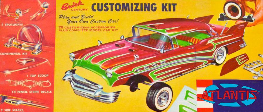 Atlantis Models '56 Buick Riviera W/Glass 1:32 ALM 1230