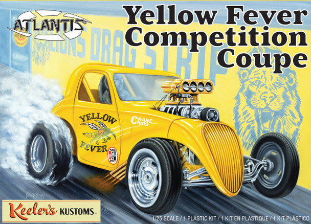 Atlantis Models Yellow Fever Compettion Coupe 1:25 ## ALM 13101