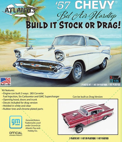 Atlantis Models '57 Chevy Bel Air 1:25 ALM 1371