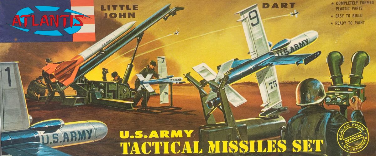 Atlantis Models US Army Tactical Missle Set 1:40 ALM 1812