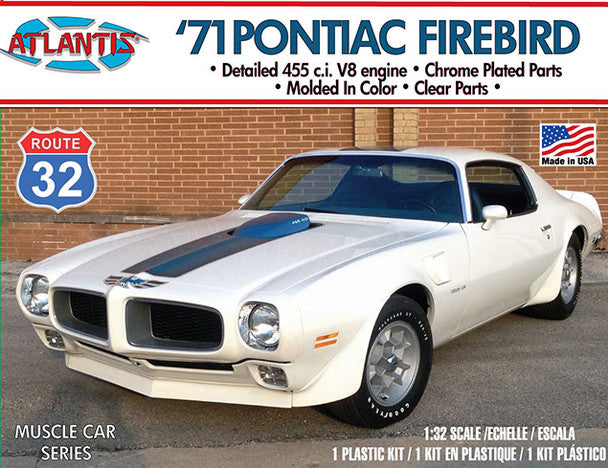 Atlantis Models '71 Pontiac Firebird Route 32 1:32 ALM 2009