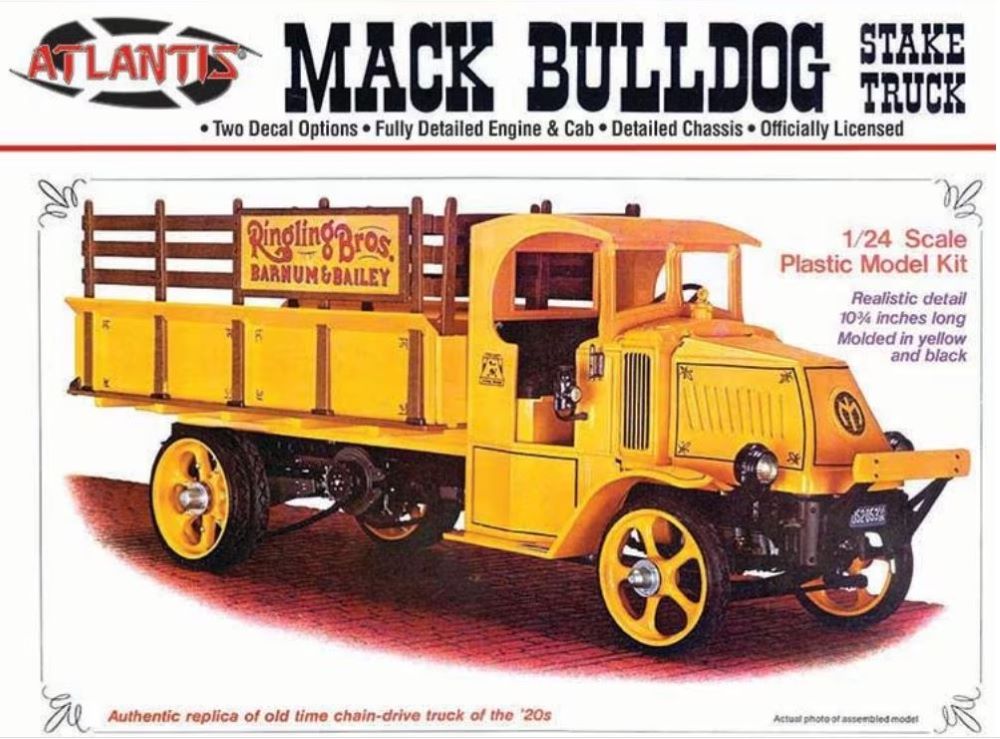 Atlantis Models 1926 Mack Bulldog  Stake Truck 1:24 ALM 2402