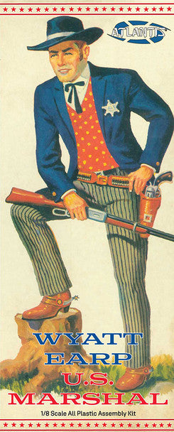 Atlantis Models Wyatt Earp Figure 1:8 ALM 278