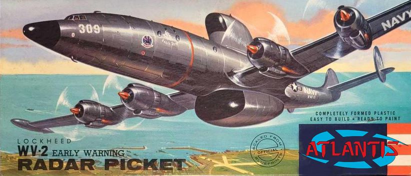 Atlantis Models Lockheed WV Warning Star 1:128 ALM 279