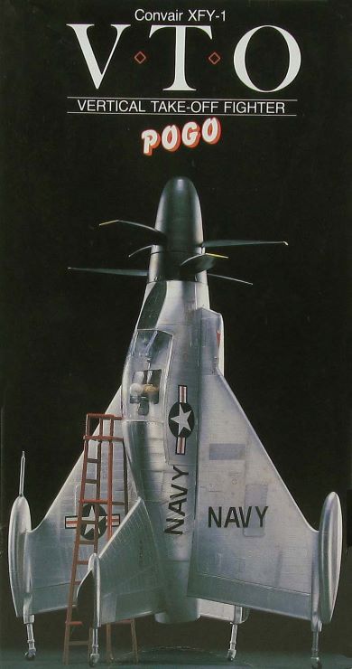 Atlantis Models Convair US Navy Pogo Vertical Takeoff:48 ALM 526