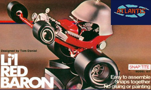 Atlantis Models Lil Red Baron Tom Daniel Snap 1:32 ALM 6650