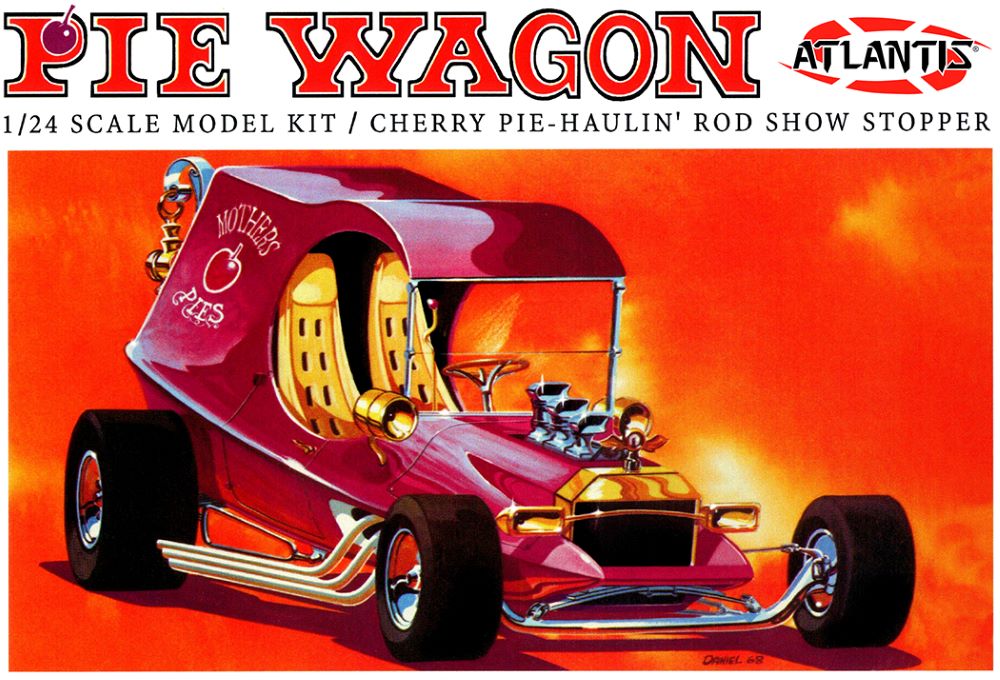 Atlantis Models Pie Wagon Tom Daniel Show Rod 1:24 ALM 6738