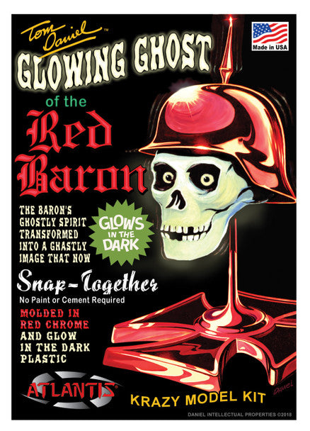 Atlantis Models Ghost of The Red Baron Glo Edition 1:4## ALM 6742